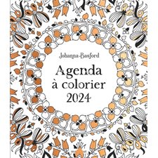 Agenda à colorier 2024