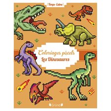 Coloriages Pixels : Les Dinosaures
