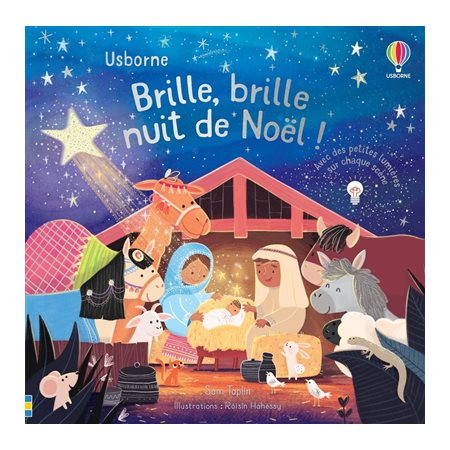 Brille, brille nuit de Noël : Livre cartonné