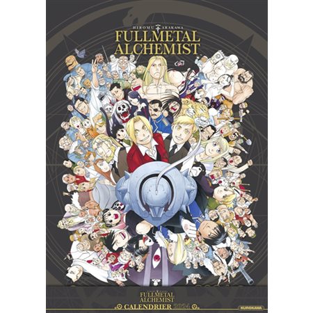 Calendrier 2024 : Fullmetal Alchemist