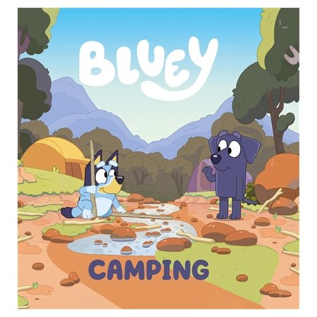 Camping : Bluey : Couverture rigide