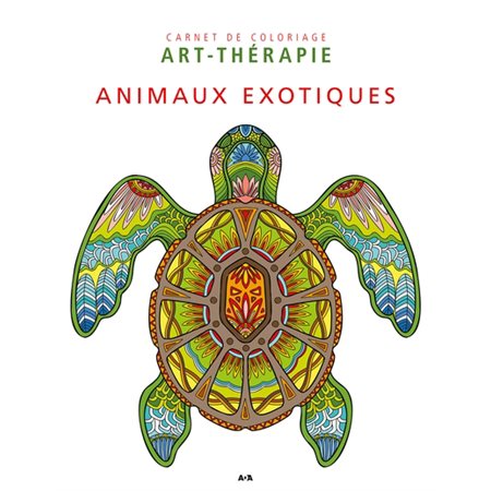 Animaux exotiques : Coloriage art-thérapie