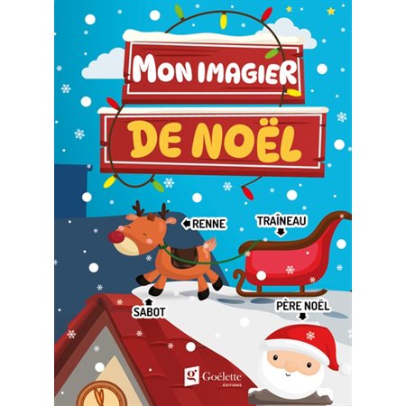 Mon imagier de Noël : Livre cartonné