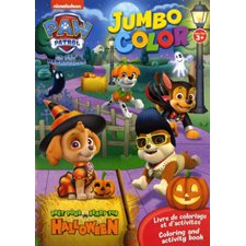 Jumbo Color : Pat Patrouille Halloween : Jumbo color
