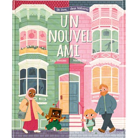 Un nouvel ami : Un livre, 2 histoires : Albums animés : Couverture rigide