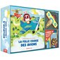 Mon coffret d'aviation : La folle course des avions : Avec 1 livre, 1 puzzle & un avion en bois