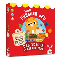Mon premier jeu des odeurs et des couleurs : Frotte, sens et reconnais tous les fruits ! Gare aux fruits pourris !