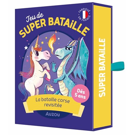 La bataille corse revisitée : Jeu de super bataille : Dès 5 ans, 10 minutes, 2 à 4 joueurs, 48 cartes