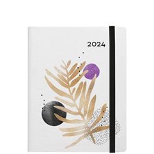 Agenda Melville Abstrait Annuel 2024, Agendas annuels 2024