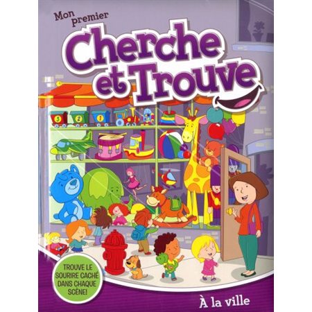 À la ville : Mon premier cherche et trouve : Livre cartonné