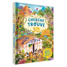 Cherche et trouve 3D : Autour du monde : 6 ans et + : Livre pop-up : Retrouve 350 détails sur 7 pop-up incroyables : Livre cartonné