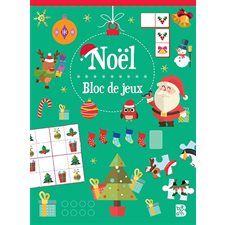 Noël : Bloc de jeux : 3 +