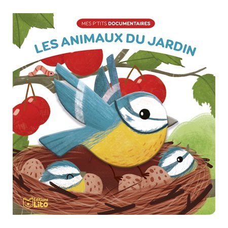 Les animaux du jardin : Mes p'tits documentaires en relief : Dès 1 ans : Livre cartonné