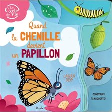 Quand la chenille devient papillon : Le cycle de la vie : Livre cartonné