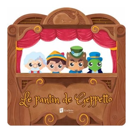 Le pantin de Geppetto : Livre cartonné