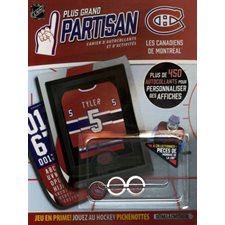 Plus grand partisan : Les Canadiens de Montréal : Programme LNH : Plus de 450 autocollants pour personnaliser des affiches
