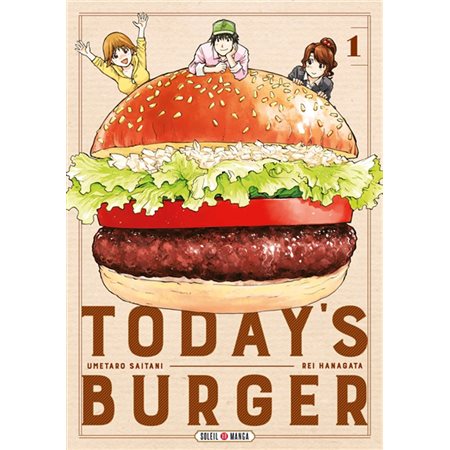 Today's burger T.01 : Manga : ADO