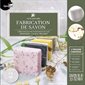 Coffret : Fabrication de savon : Comprend 1 livre d'instructions; savon à base de beurre de karité; savon à base de savon glycériné; moules en silicone; huile essentielle d'eucalyptus; étiquettes et