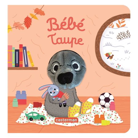 Bébé taupe : Les bébêtes : Mes livres marionnettes : Livre cartonné