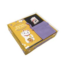 Mon maneki-neko porte-bonheur : Bonheur, joie & sérénité : Doré