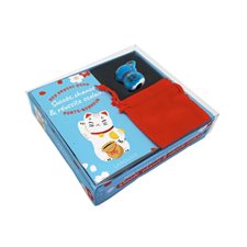 Mon maneki-neko porte-bonheur : Succès, chance & réussite scolaire : Turquoise