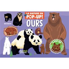 Ours : La nature en pop-up ! : Livre cartonné