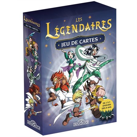 Les Légendaires : Jeu de cartes : De 2 à 5 joueurs : Dès 8 ans