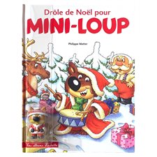 Coffret : Drôle de Noël pour Mini-Loup, Mini-Loup T.15 : Livre + figurine