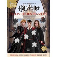Harry Potter : Le livre des puzzles : Dans l'univers des films : 9 puzzles de 96 pièces