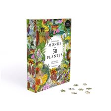 Puzzle : Le tour du monde en 50 plantes
