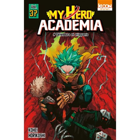 My hero academia T.37 : Défenseurs et attaquants : Manga : ADO