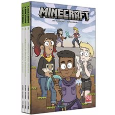 Minecraft : Coffret intégrale : Best of Fusion comics : Comprends les tomes 01; 02 & 03 : Bande dessinée