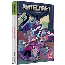 Minecraft : La BD officielle : Les Witherables : Coffret intégrale : Contient tomes 01; 02 & 03 : Best of Fusion comics : Bande dessinée