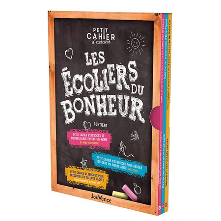 Les écoliers du bonheur : Petit cahier, sport cérébral du bien-être