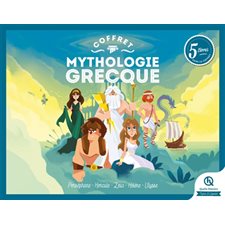 Coffret mythologie grecque : 5 livres : Mythes et légendes : Quelle histoire !