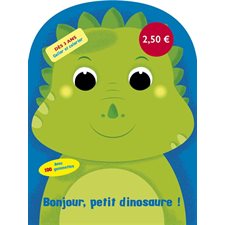 Bonjour, petit dinosaure ! : Coller et colorier