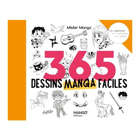 365 dessins manga faciles