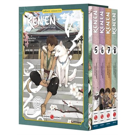 Ken'en : Comme chien et singe : Coffret comprenant les tomes 05 à 08 : Doki-Doki : Manga : ADO