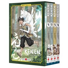 Ken'en : Comme chien et singe : Coffret comprendant les tomes 01 à 04 : Doki-Doki : Manga : ADO