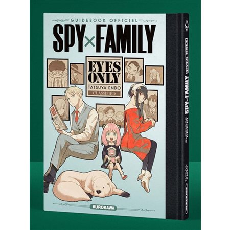 Spy x Family : Eyes only : Guidebook officiel : Des fiches détaillées sur tous les personnages; une galerie d'illustrations couleur; croquis de conception; pages bonus
