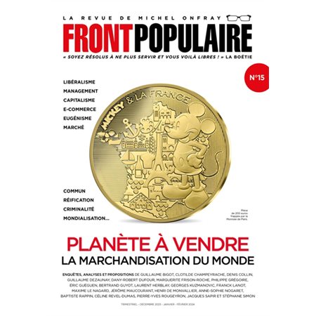 Front populaire T.15 : Planète à vendre : La marchandisation du monde