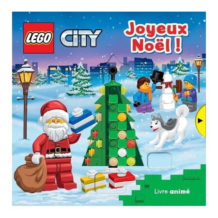 Joyeux Noël ! : Livre animé : Lego City : Livre cartonné