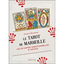 Le tarot de Marseille : Les 78 cartes traditionnelles & 1 notice
