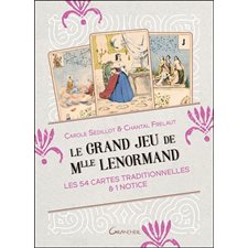 Le grand jeu de Mlle Lenormand : Les 54 cartes traditionnelles & 1 notice
