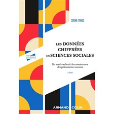 Les données chiffrées en sciences sociales : Du matériau brut à la connaissance des phénomènes sociaux : Cursus. Sociologie