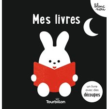 Mes livres : Blanc noir : Livre cartonné