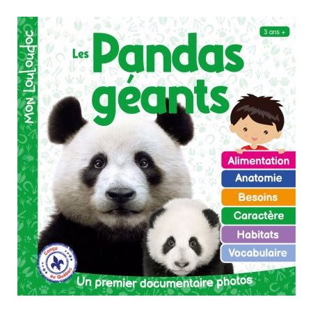 Les pandas géants : Un premier documentaire photos : Mon Louloudoc
