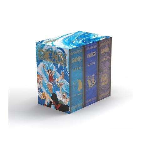 One Piece : coffret vide East Blue : tomes 01 à 12 : Shonen