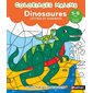 Coloriages malins : Dinosaures : Lettres et nombres : 5-6 ans : Grande section