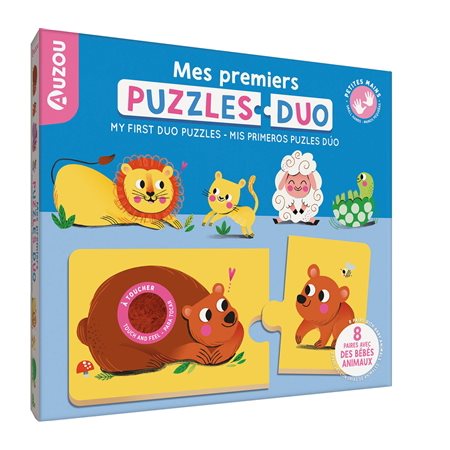 Mes premiers puzzles duo : 18m + : 8 puzzles : Associe chaque maman à son bébé : My first duo puzzles = Mis primeros puzles duo